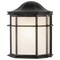 Westinghouse Westinghouse Textured Black Switch Incandescent Wall Lantern 66898 - alternate 1